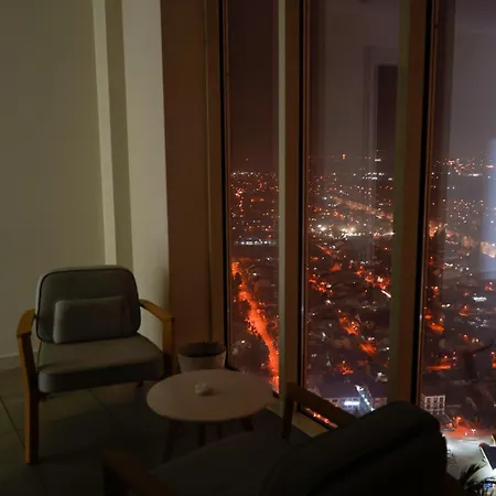 36th Floor Sky App Free Parking Appartement Skopje
